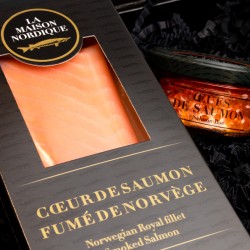 Smoked Salmon Fillet and Salmon roe in the Easter Box - La Maison Nordique
