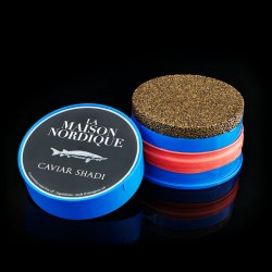 Boîte d'origine du caviar Shadi - La Maison Nordique