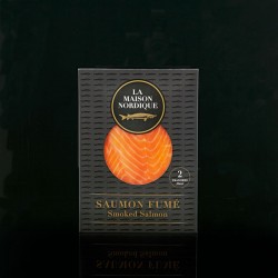 Hand sliced smoked salmon