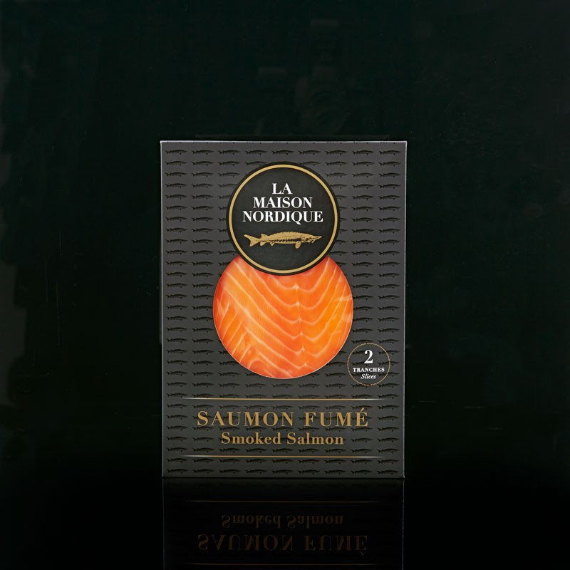 Saumon tranché main (2 tranches) - La Maison Nordique