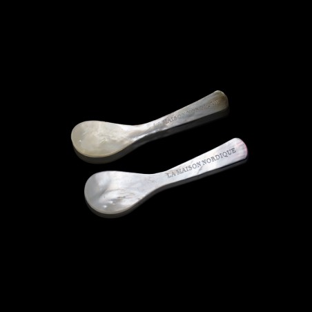 Black Mother-of-Pearl Spoon La Maison Nordique