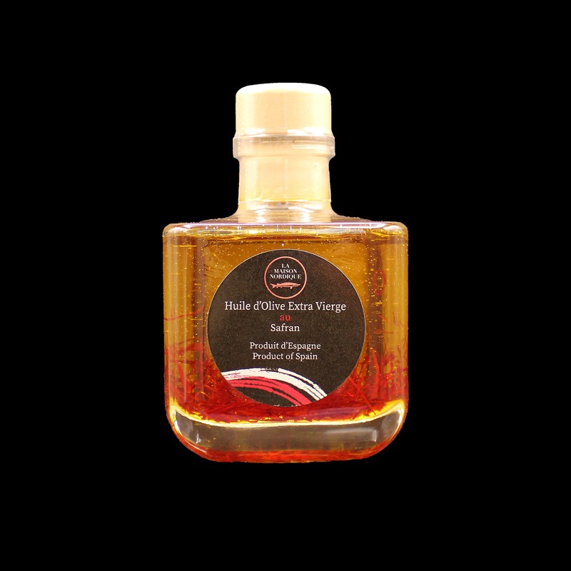 Huile d'Olive Extra Vierge au Safran La Maison Nordique